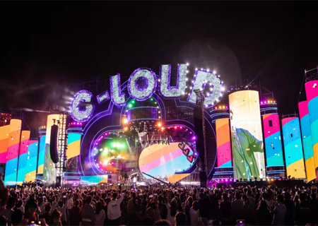 金沙集团186cc成色全国音乐节LED显示屏案例合集