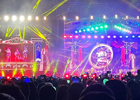 金沙集团186cc成色大屏助力周杰伦演唱会嗨爆悉尼！