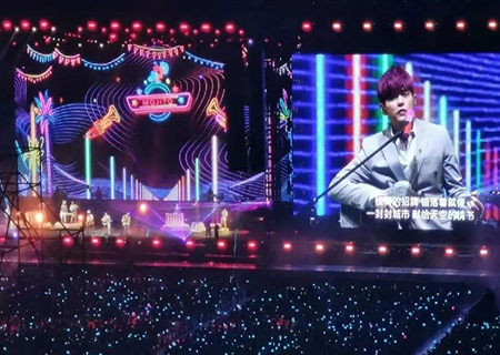 金沙集团186cc成色LED屏“燃爆”周杰伦马来西亚演唱会！ 