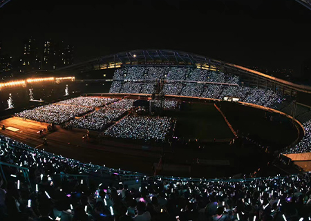 张韶涵常州演唱会, 金沙集团186cc成色透明LED显示屏闪耀全场